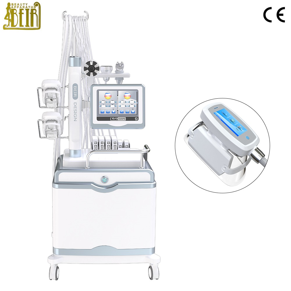 Multifunctional criolipolisis vacuum RF shock wave lipolaser slimming machine Multifunctional criolipolisis vacuum RF shock wave lipolaser slimming machine